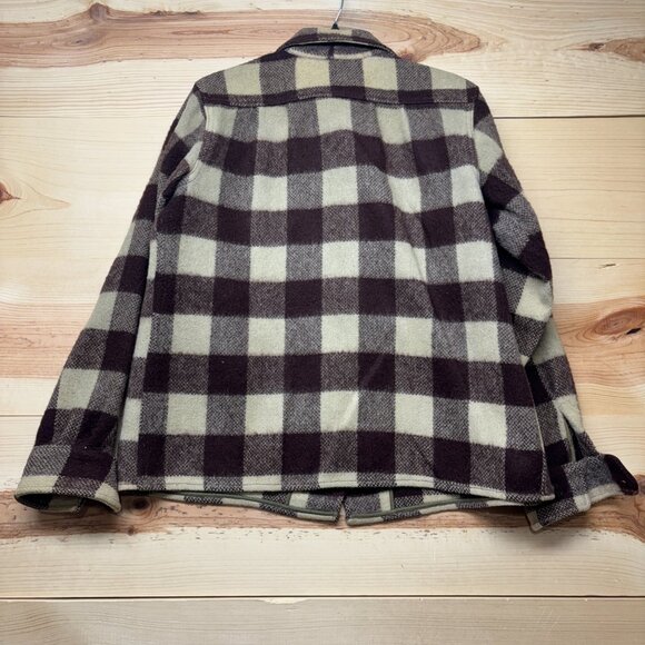 Vintage Weather Master Jacket Women Large Brown Wool Minnesota Woolen Co 50s 60s - Picture 16 of 16